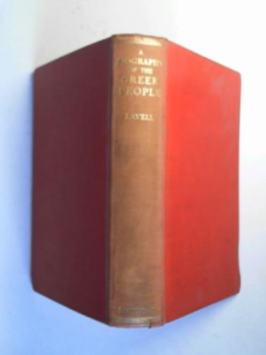 LAVELL, Cecil Fairfield - A biography of the Greek people