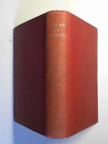 GORDON, Adam Lindsay / ROBB, Frank Maldon (ed) - Poems of Adam LIndsay Gordon