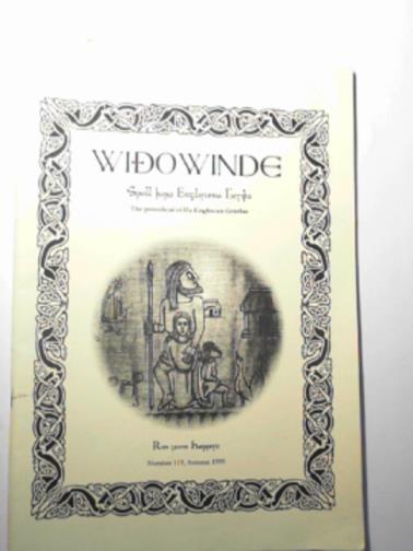 POLLINGTON, Steve / WIDOWINDE - Widowinde: the periodical of the English Companions, number 119, Autumn 1999