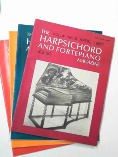 COLE, Warwick Henry - The Harpsichord and Fortepiano Magazine, vol.4, nos.3, 4, 5 and 7 (4 issues)