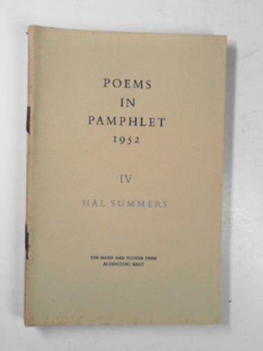 SUMMERS, Hal - Poems in Pamphlet 1952: IV