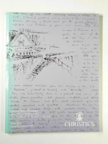 CHRISTIE'S - Manuscripts, drawings and printed books from the Frederick R. Koch Foundation: Thursday, 7 June 1990