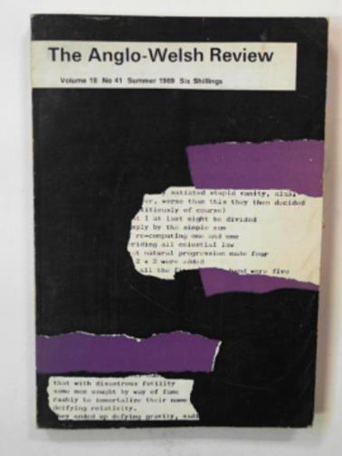MATHIAS, Roland (ed) - The Anglo-Welsh review; vol 18; no 41, Summer 1969