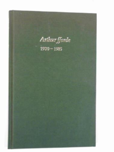 FFORDE, Arthur - Christmas poems 1932 - 1971
