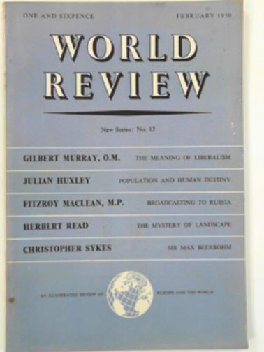 SPARK, Muriel & others - World Review,incorporating Review of Reviews, new series, no.12, February 1950