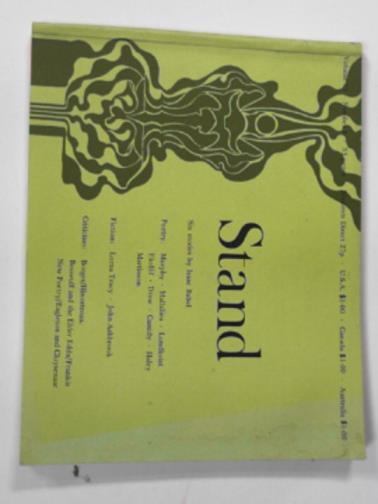 SILKIN, John & others (eds) - Stand: volume 15;,no.4, 1974