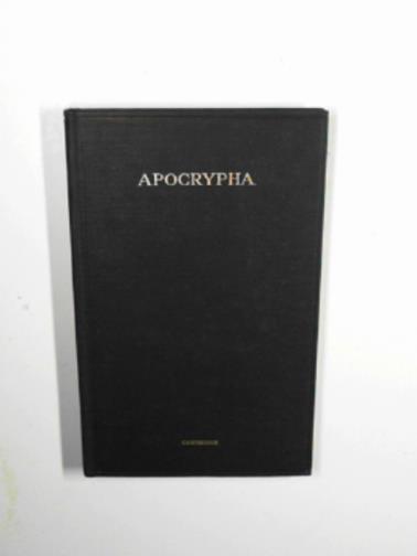  - The Apocrypha, translated out of the original tongues