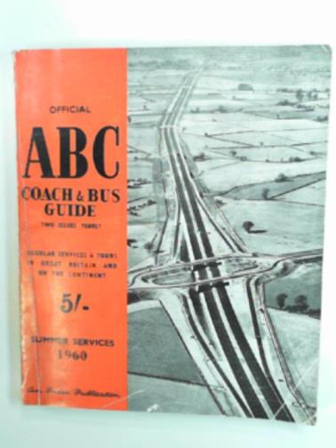  - Official ABC Coach & Bus Guide, Summer services 1960