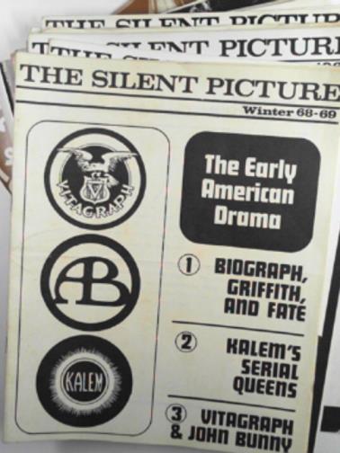 SLIDE, Anthony & O'DELL, Paul (eds) - The Silent Picture (nos.1-19)