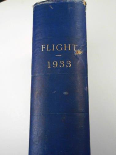 SPOONER, Stanley (ed) - Flight: the aircraft engineer and airships, volume 25, nos.1-52, January 5 - December 28, 1933 (nos.1254-1305)