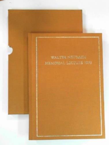 SUMMERSON, John - The London building world of the eighteen-sixties (Walter Neurath memorial lecture, no. 5)