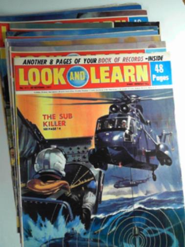  - Look and Learn, nos. 511 - 519, October - December 1971