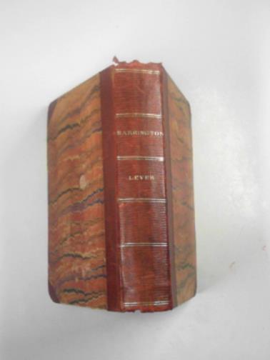 LEVER, Charles - Barrington