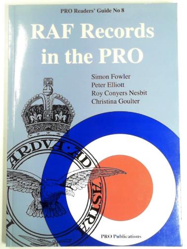 FOWLER, Simon & others - RAF records in the PRO