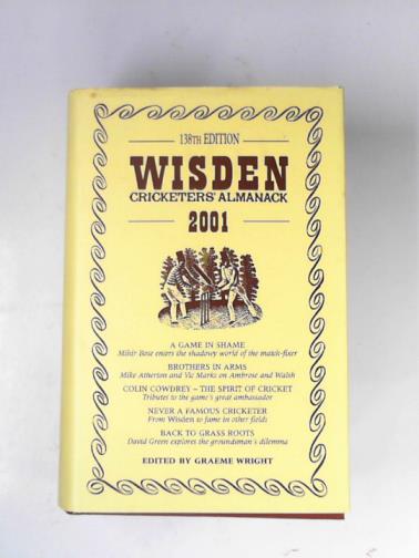 WRIGHT, Graeme (ed) - Wisden cricketers' almanack 2001