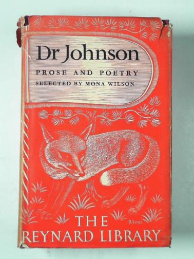 JOHNSON, Samuel - Johnson: Prose and Poetry