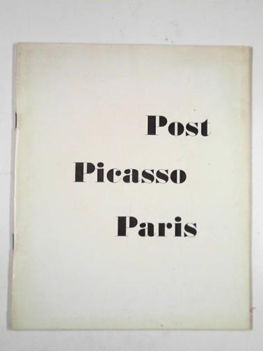 HANOVER GALLERY - Post Picasso Paris