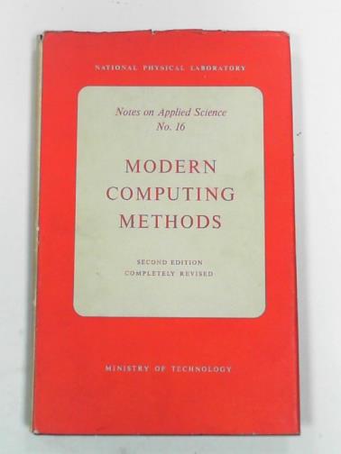 National Physical Laboratory - Modern computing methods