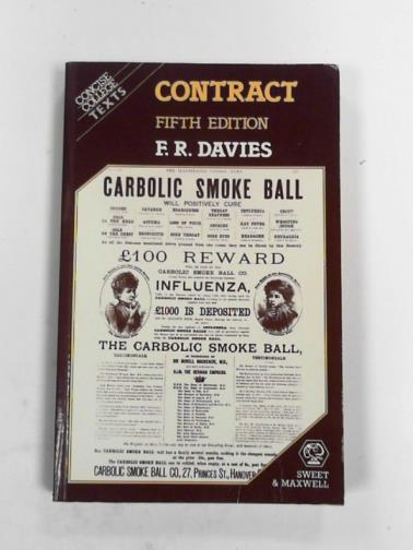 DAVIES, F.R. - Contract