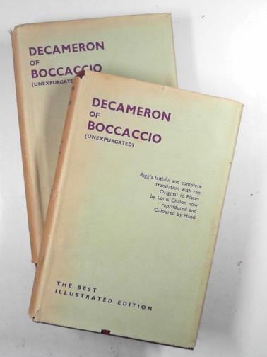 BOCCACCIO, Giovanni - The Decameron of Boccaccio vols. 1 & 2