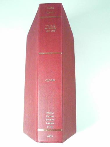 BRITISH RECORD SOCIETY - Wills at Salisbury 1464-1858 (Index Library vol. 123)