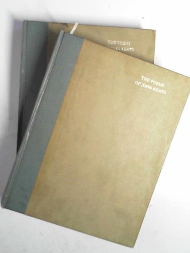 KEATS, John - The poems of John Keats arranged in chronological order
