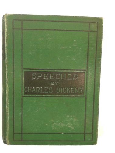 DICKENS, Charles - Speeches