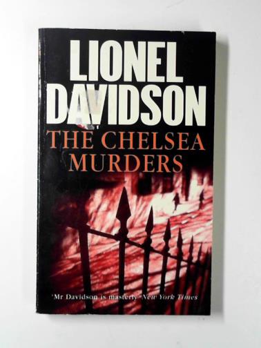 DAVIDSON, Lionel - The Chelsea murders