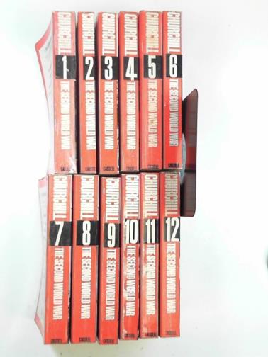 CHURCHILL, Winston S. - The Second World War, complete set of 12 volumes