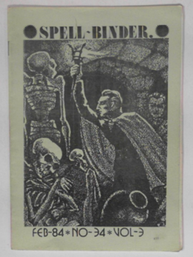  - Spell-binder, Feb 84. No 34, Vol 3