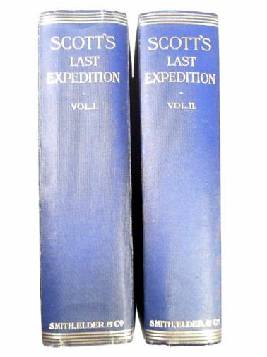 SCOTT, R.F. / HUXLEY, Leonard (ed) - Scott's last expedition (2 vols)