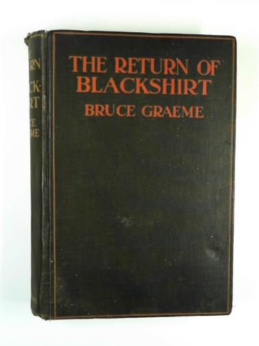 GRAEME, Bruce - The return of Blackshirt