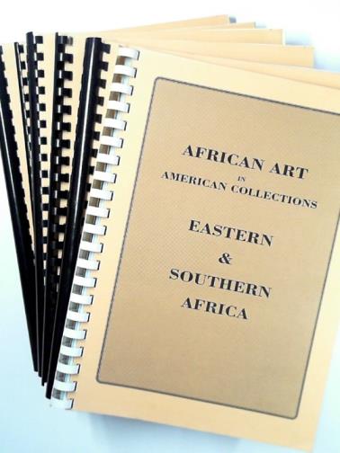 ROBBINS, Warren M - Extracts from 'African Art in American Collections'