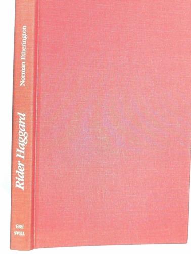 ETHERINGTON, Norman - Rider Haggard