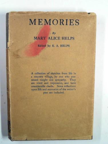 HELPS, Mary Alice - Memories