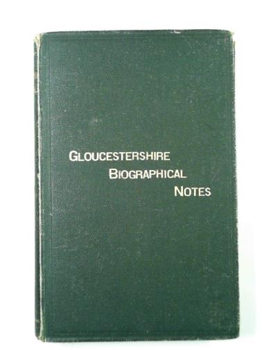 STRATFORD, Joseph - Gloucestershire biographical notes