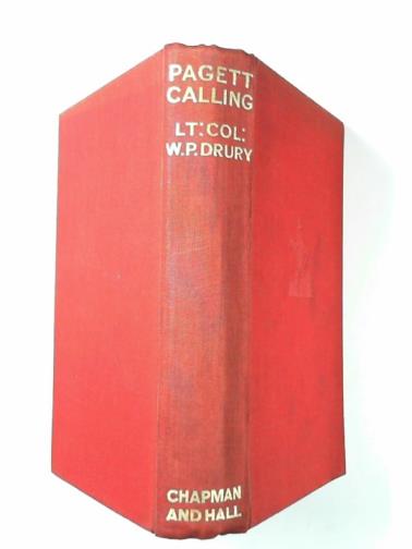 DRURY, W. P. - Pagett calling