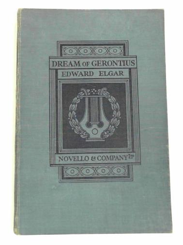 NEWMAN (Cardinal) & ELGAR, Edward (arr) - The dream of Gerontius