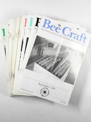 RIBBINS, David A & YOUNG, Robert C (eds) - Bee Craft: the official journal of the British Bee-Keepers Association (40 issues)