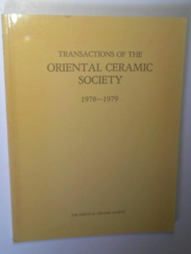 Oriental Ceramic Society - Transactions of the Oriental Ceramic Society, 1978-1979