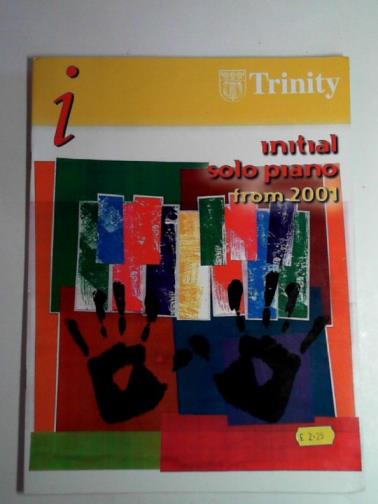 TRINITY COLLEGE - Initial solo piano from 2001