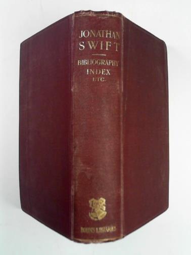 SWIFT, Jonathan - The prose works of Jonathan Swift, D.D.: vol. XII