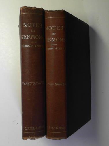 HEANLEY, R. M. - Notes of sermons preached by the late Right Rev. E. Steere, D.D., LL.D., missionary Bishop in Central Africa arranged in accordance with the church's year (2 volumes)