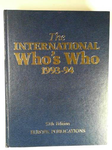  - The international who's who 1993-94