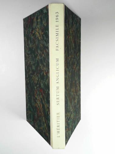 L'HERITIER DE BRUTELLE, Charles-Louis - Sertum Anglicum 1788
