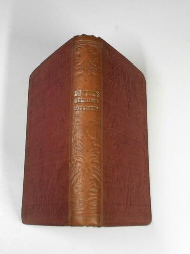 DEFOE, Daniel - Religious courtship, with an appendix (in one volume)