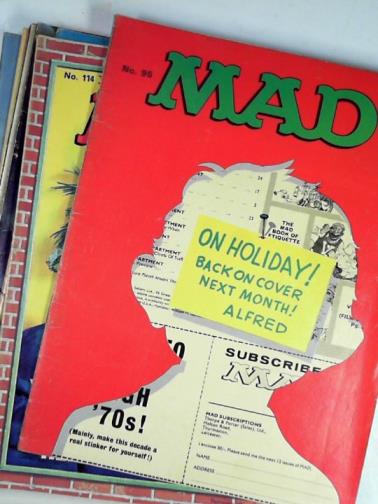 CLIMIE, David (ed) - Mad Magazine (British edition): 59 issues