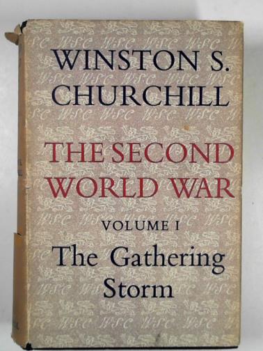 CHURCHILL, Winston S. - The Second World War, Volume 1, The gathering storm