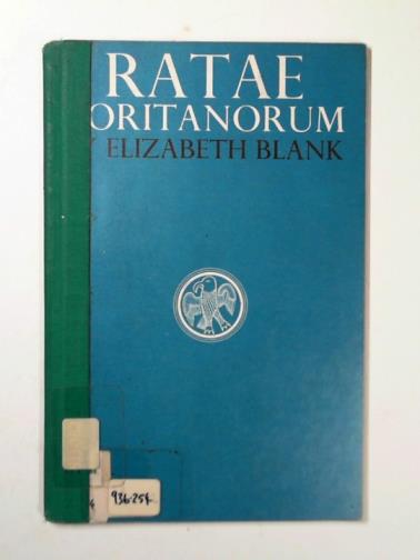 BLANK, Elizabeth - Ratae Coritanorum
