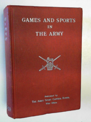 ARMY SPORT CONTROL BOARD - Games and sports in the Army 1959-60